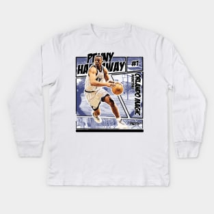 Penny Hardaway // Retro Comics Kids Long Sleeve T-Shirt